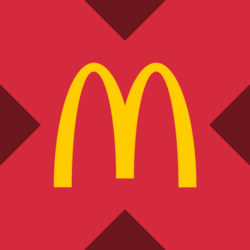 Wrapped McDonald's xStockLOGO